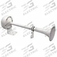 WOLO Electric Horn: 12V DC, High Tone, Electric, White, Painted, 115 dB Sound Level - Max, Boats. Key specifications — Type: High Tone; Brand: WOLO; Compatible Vehicle Type: Boats; Finish: Painted; Includes: Stainless Steel Mounting Hardware; Color: White.