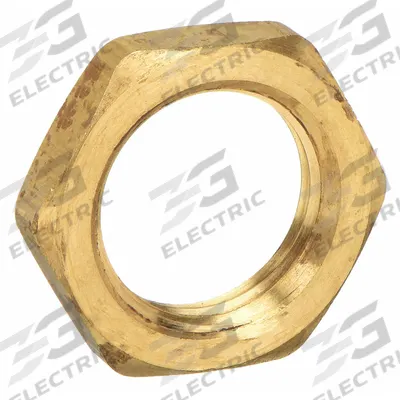 PARKER Locknut: Locknut, 3/8 in, NPT Threaded, 1,000 psi, 1/4 in Lg - Threaded High-Pressure Pipe Fittings