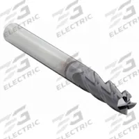 CLEVELAND Square End Mill: Carbide, TiAlN Coated, 4 Flute, 3/16" Mill Dia, 5/16" LOC, 2" OAL (MPN C81831)