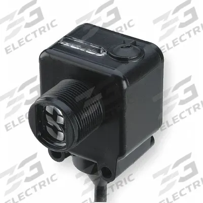 EATON Photoelectric Sensor: M18 Threaded, Non-Terminated Cable, 10-30V DC - Rectangular Sensors with Non-Terminated Cables