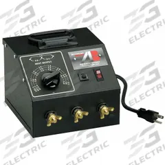 AMERICAN BEAUTY Resistance Soldering Power Unit: 1 Channel, 1,800 W (MPN 105C1). Key specifications — Manufacturer Part Number: 105C1; ESD Safe: No; Brand: AMERICAN BEAUTY.