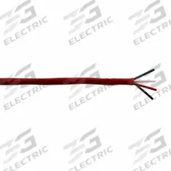 APPROVED VENDOR Fire Alarm Cable: 25 ft Cable Lg, Riser, Riser, Semi-Rigid Polyvinyl Chloride (PVC) (MPN 827CP8). Key specifications — Brand: APPROVED VENDOR; Conductor Gauge: 18 AWG; Jacket Material: PVC; Shielding Material: Aluminum Foil; Solid/Stranded: Solid.