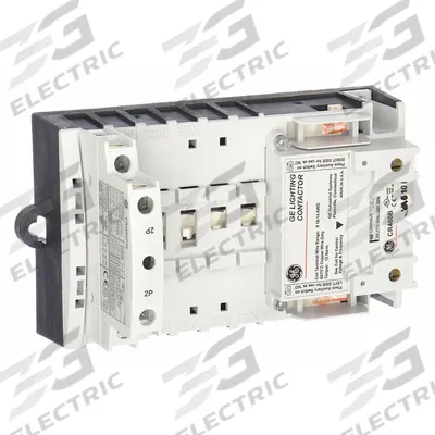 GE Lighting Magnetic Contactor: 2 Poles, 277V AC, 30 A - Electrically Held Lighting Contactors