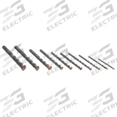 WESTWARD Round Shank Drill Bit Set: 1/4 in_1/8 in_3/16 in_5/16 in_5/32 in Drill Bit Size (MPN 20UR73). Key specifications — attr277146: WESTWARD.