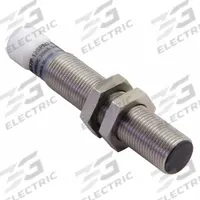 EATON Inductive Cylindrical Proximity Sensor: Built-in Connector, Unshielded, 3 Wires, 4 - Pin Micro (MPN E57P-12UPC8-Q). Key specifications — Brand: EATON; AC Supply Voltage Rating: Not Rated; DC Supply Voltage Rating: 10-48V DC.