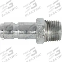APPROVED VENDOR Quick Coupler Plug: 3/8 in Body Size, 1/4 in Hose Fitting Size, MNPT, Male, 2 PK (MPN 5ZVJ8). Key specifications — Brand: APPROVED VENDOR; Hose Fitting Gender: Male.