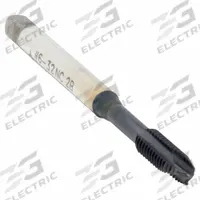 CLEVELAND Spiral Point Tap: #6-32 UNC, 2B, 3 Flute, Plug Chamfer, TiAlN Coated Cobalt (MPN C86106)