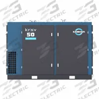 KAISHAN Vacuum Pump: 37 kW_50 hp, 3 Phase, 460V AC, 1,343 cfm Free Air Displacement, KRSV-050AV4S8U. Key specifications — attr51477: KRSV-050AV4S8U; attr51480: KAISHAN; attr51504: Flange; attr51550: 460V AC; attr51554: Flange; attr51559: 3.