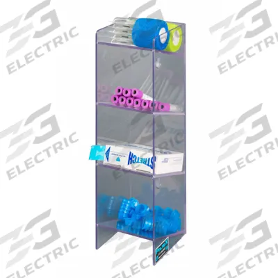 POLTEX Phlebotomy Supplies Organizer: 5 1/8 in Overall Wd, 16 in Overall Ht, 5 1/8 in Overall Lg - Lab Organizers