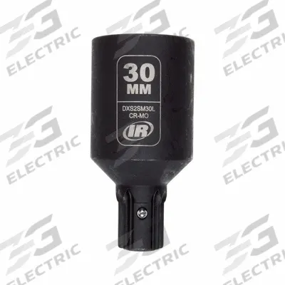 INGERSOLL RAND Impact Socket: Metric, 30 mm Socket Size, 6-Point, Deep - Insider & DXS Impact Sockets