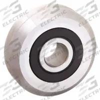PBC LINEAR V-Guide Wheel Bearing: 1.21 in OD, 52100 Steel, For Size 2 V-Guide Rails, VWS2. Key specifications — Material: 52100 Steel; Lubrication: Permanently Greased; For Use With: V-Guide Rail; Manufacturer Part Number: VWS2; Brand: PBC LINEAR; Size: 2; Bearing Protection: Sealed; For Rail Size: Size 2 V-Guide.