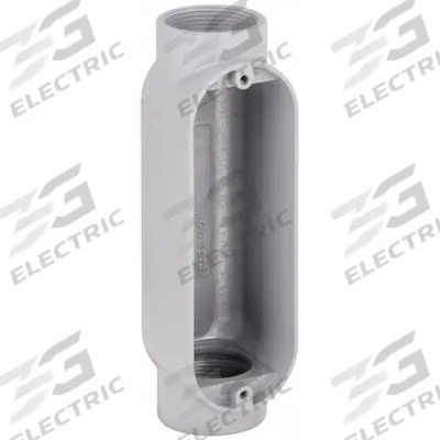 RACO Conduit Outlet Body: Aluminum, 1 1/4 in Trade Size, C Body, 30.8 cu in Body Capacity - C - Straight Type