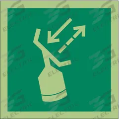 IMO (International Maritime Organization) Safety Sign: Vinyl, Adhesive Sign Mounting, 0.011 in Thick (MPN 486F96). Key specifications — Sign Mounting Style: Adhesive; Retroreflective Grade: Not Retroreflective; Glow In The Dark: Yes.