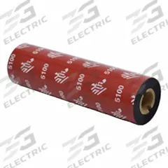THERMAL TRANSFER RIBBON: Zebra, 4.33 in Ribbon Wd, 242 ft Ribbon Lg, 1/2 in Core Dia., Black, Resin (MPN 05100GS11007). Key specifications — Compatible Printer Model: GT800; Color: Black.
