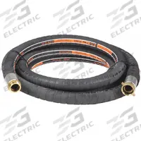 BOSTON Corrugated Cover Gasoline Hose: 3 in Hose Inside Dia., 3 39/64 in Hose Outside Dia., 150 psi (MPN EHP519-48-100-25-MF). Key specifications — Temp. Range: -40° to 180°F; Brand: BOSTON.