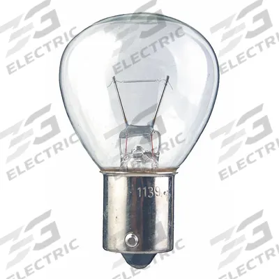 APPROVED VENDOR Incandescent Bulb: Incandescent, Single Contact Bayonet (BA15s) - BA15s Single-Contact Bayonet Base Lamps