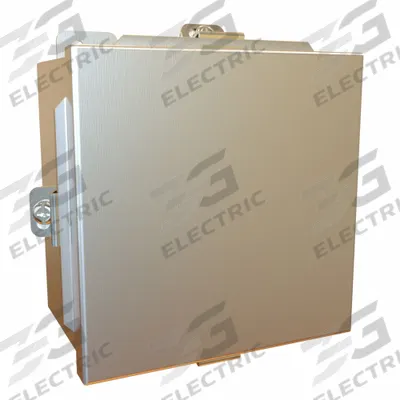 HAMMOND Electrical Enclosure: Stainless Steel, 6 in x 6 in x 4 in, NEMA 12/13/3R/4/4X - Stainless Steel Enclosures