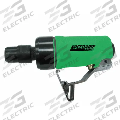 SPEEDAIRE Die Grinder: Straight Tool, 25,000 RPM Max. Speed, 1/4 in Collet Size - Air-Powered Straight Die Grinders