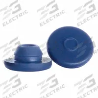Stopper: Bromobutyl, 13 Stopper Size, 7.82 mm Bottom Dia, 12.7 mm Top Dia, 6.25 mm Overall Ht, Gray (MPN W988004-S). Key specifications — Standards: EP 2.6.1; Brand: WHEATON; Color: Gray; Stopper Size: 13; Material: Bromobutyl.