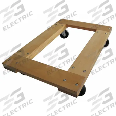 APPROVED VENDOR General Purpose Dolly: 1,000 lb, Brown, 24 in L x 16 in W x 5 in H Deck - General Purpose Dollies
