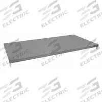 TENNSCO Shelf: 48 in Overall Wd, 24 in Overall Dp, Solid Shelf, 20 ga, Gray, 550 lb Shelf Capacity (MPN Q-4824). Key specifications — attr37155: Gray; attr37156: Epoxy Coated; attr55828: (4) Shelf Clips; attr37160: Steel; attr33654: TENNSCO.