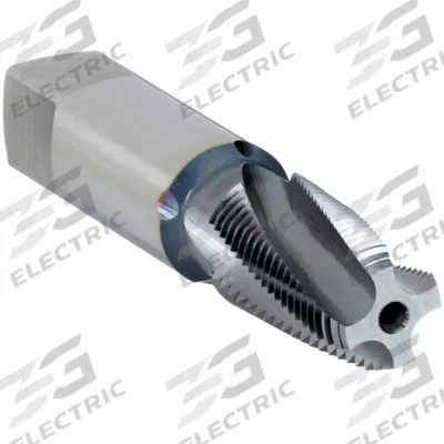 OSG Pipe and Conduit Thread Tap: 1/4"-18 NPT/ANPT, 4 Flute - Short-Projection Spiral-Flute Pipe Taps