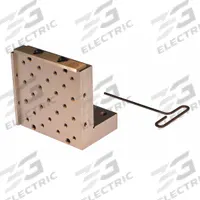 SUBURBAN Angle Plate: Hardened Steel, 6 in L x 6 in W x 6 in H, 0.0002 in Square & Parallel (MPN AP-664-S1). Key specifications — Hole Style: (31) 1/4"-20; Parallelism: 0.0002 in; Brand: SUBURBAN; Flatness: 0.0002 in.