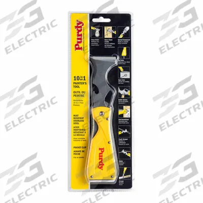 PURDY Multi Tool: Stainless Steel, 2 in Blade Wd - Standard Painter's Multi-Tools