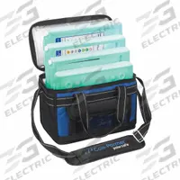 Cryogenic Storage Box: 12 1/4 in Overall Lg, 7 7/8 in Overall Wd, 5 7/8 in Overall Ht, 5 L Capacity (MPN 0372633). Key specifications — Material: Nylon; Includes: (2) 22°C Frames; Product Type: Transport Bag; Brand: COLE-PARMER.