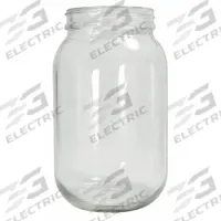 APPROVED VENDOR Sampling Bottle: 1.92 L, 83-400, Colorless, 6 Bottles, 124 mm Body Dia (MPN GLA-00882). Key specifications — Brand: APPROVED VENDOR; Graduated: No; Pre-Cleaned: None; Body Color: Colorless; Screw Closure Size: 83-400.