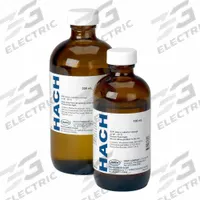 HACH Mercuric Thiocyanate Solution: 200 mL Volume, Liquid, 0.1 to 25 mg/L, Bottle, Solution, 1 (MPN 2212129). Key specifications — Brand: HACH; Chemical Family Type: Solution; Concentration: 0.1 to 25 mg/L; Container Type: Bottle; Form: Liquid; Manufacturer Part Number: 2212129; Product Type: Mercuric Thiocyanate Solution.