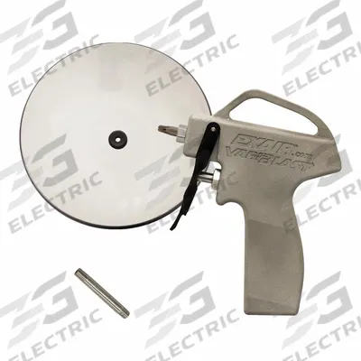 EXAIR Safety Air Gun with shield: Ergonomic Grip, Cast Aluminum, 1/4 in Female NPT - Pistol-Grip Air Guns