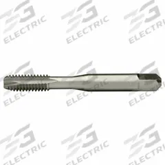 CLEVELAND Spiral Point Tap: M8x1 Metric, D5 / 2B, 2 Flute, Bottoming Chamfer, High Speed Steel (MPN C83097)