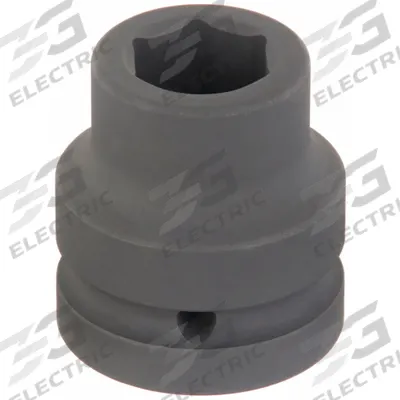 WESTWARD Impact Socket: 1 in Drive Size, SAE, 1 1/8 in Socket Size, 6-Point, Std - 1" Drive Impact Sockets