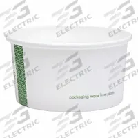 NOVOLEX Soup Container: 6 oz Capacity, 1 11/16 in Ht, 3 1/2 in Wd, 1 11/16 in Dp, Paper, 1,000 PK (MPN SC-06G). Key specifications — Brand: NOVOLEX; Material: Paper; Microwave Safe: Yes; Product Type: Soup Container; Shape: Round.