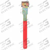 KEYSCO TOOLS Scraper: Bld. Mat. Carbon Steel, Hdl. Mat. Vinyl, Stiff, Straight Bld. Shape (MPN 77340). Key specifications — attr1004902: KEYSCO TOOLS; attr1016211: 77242; attr1012057: Full; attr1014703: Plastic; attr1017570: Standard End; attr1029655: Straight; attr1034073: Straight.
