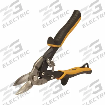 MALCO Aviation Snip: Left/Straight, 9 3/4 in Overall Lg, 1 1/2 in Cutting Lg - Aviation Snips