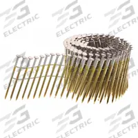 SENCO Framing Nails,3" L,Galvanized,PK2400: Framing Nails, Flat, Ring, 3 in Overall Lg, 2,400 PK (MPN HL27ASBF). Key specifications — Point Type: Diamond; Brand: SENCO.