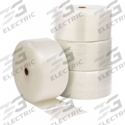 APPROVED VENDOR Bubble Roll: 1/2 in Bubble Size, 24 in Roll Wd, 250 ft Roll Lg, Clear - Heavy-Duty Bubble Rolls