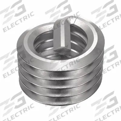 HELI-COIL Helical Insert: Tanged Tang Style, Free-Running, M6-1.00 Thread Size, Plain - Free-Running Tanged Helical Inserts