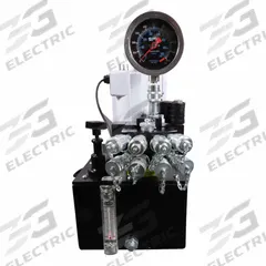 BOLTING Electric Pump: 10,000 psi Max. Op Pressure, 704 cu in/min Max. Flow Rate, 1 1/8 hp Max. HP (MPN PE55TWP-4-BS). Key specifications — attr941810: PE55TWP-4-BS; attr941814: Retract.