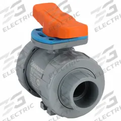 HAYWARD FLOW CONTROL Manual Two-Way Ball Valve: 1 1/4 in, CPVC, Straight, Full Port Ball Port (MPN TBH2125ASTV0000). Key specifications — Brand: HAYWARD FLOW CONTROL; Handle: Locking Tee.