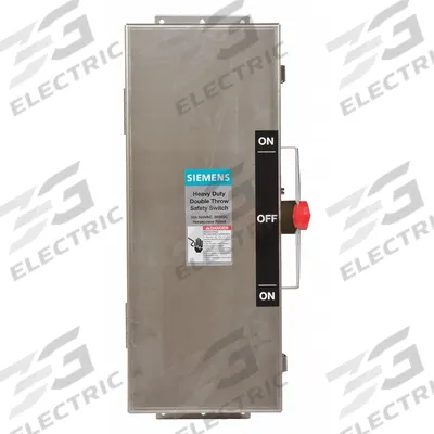 Siemens Safety Switch: Non-Fusible, 30 A, Three Phase, 240V AC, 304 Stainless Steel - Non-Fusible Safety Switches