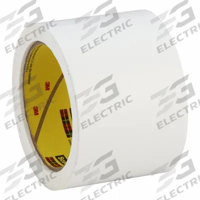 SCOTCH Color Coding Tape: 2.5 mil Tape Thick, White, 3 in x 55 yd, 373 - 3" Color-Coding Tape