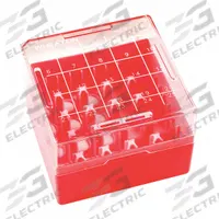 Freezer Box: 75 mm Overall Lg, 75 mm Overall Wd, Resin (MPN W651702-R). Key specifications — Material: Resin; Product Type: Freezer Box; Brand: WHEATON.