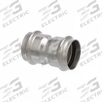 VIEGA PROPRESS Crimp Coupling Fitting: 1 1/4 in CTS x 1 1/4 in CTS Size, Straight, Stainless Steel (MPN 80280). Key specifications — Brand: VIEGA PROPRESS.