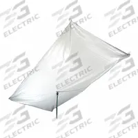 PIG Leak Diverter Tarp: 20 ft Lg, 10 ft Wd, Straps Leak Diverter Mounting, Polyester/PVC, Gray (MPN TLS554-GY). Key specifications — Diverter Material: Polyester; Diverter Color: Gray; Leak Diverter Mounting Style: Straps; Brand: PIG.