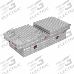 WEATHER GUARD Crossover Truck Box: Crossover Truck Box, Gull Wing Lid Lid, 72 in Overall Wd, Silver (MPN 114-0-04). Key specifications — Color: Silver; Brand: WEATHER GUARD.