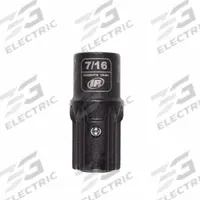 INGERSOLL RAND Impact Socket: SAE, 7/16 in Socket Size, 6-Point, Std, 1 9/16 in Overall Lg (MPN DXS2SH716). Key specifications — attr1215501: INGERSOLL RAND; attr1215515: Manganese Phosphate; attr1215518: 7/16 in.
