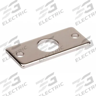 SMC Flange Bracket: Flange Mount Type, Fits 20 mm Bore Dia - Flange Plates